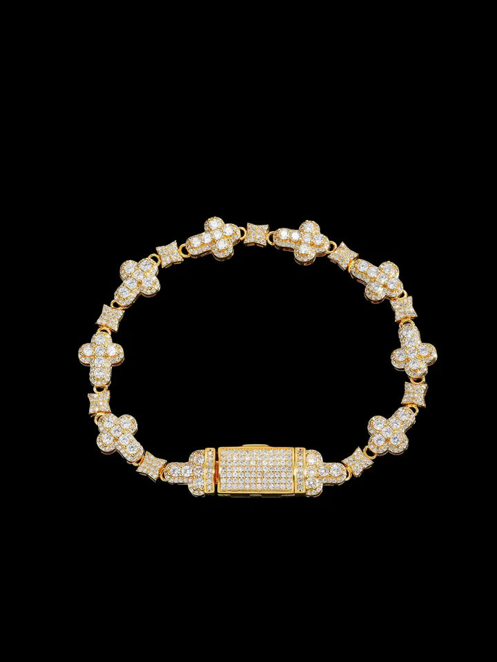 Clover Crystal Bracelet