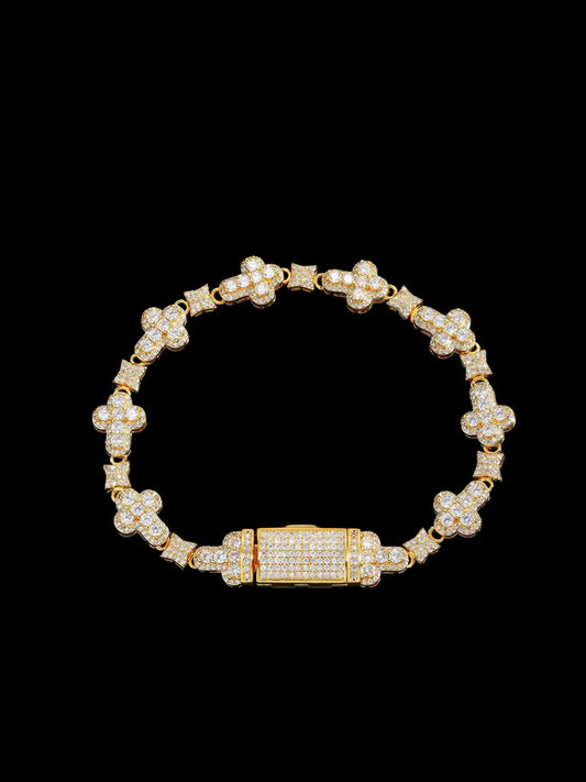 Clover Crystal Bracelet